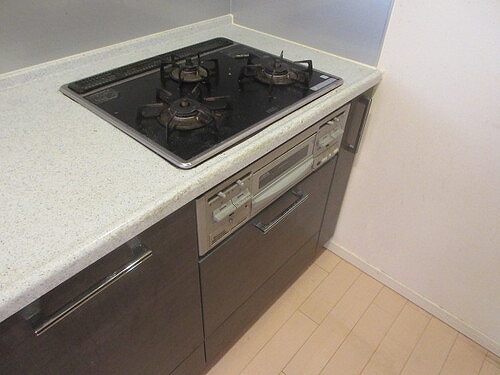 ＨＩＢＡＲＩ　ＴＯＷＥＲ 3口ガスコンロ　内装前※2026年02月の写真