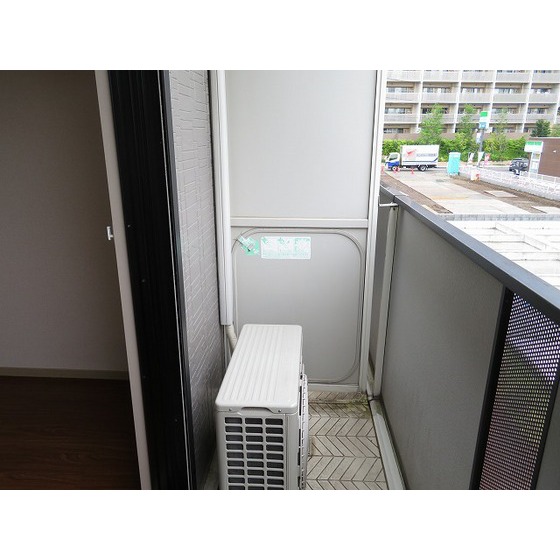 プロムナード中浦和0208号室 バルコニー