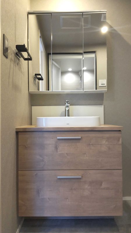 レジディアタワー乃木坂6階 洗面