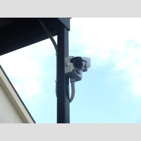 レーベンハイム201号室 防犯カメラ　設置済み