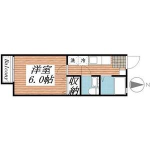 クラッシー赤堤0203号室 間取