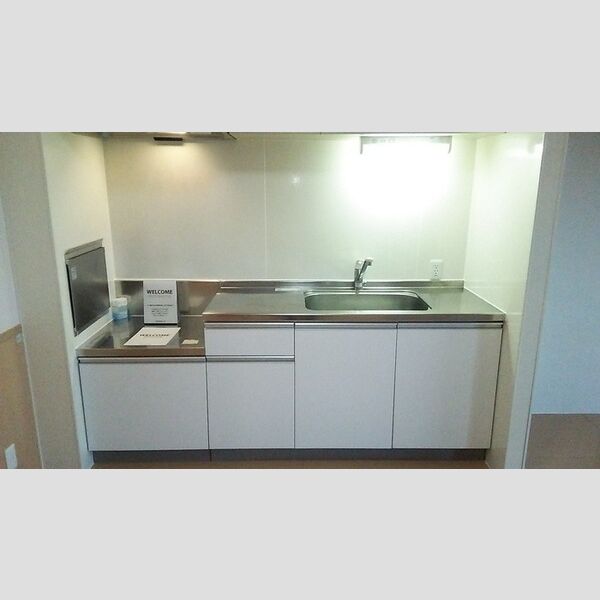 クリスタル　ソレーユ201号室 キッチン