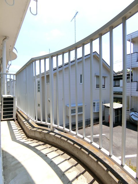 グリーンパーク田園１２号0204号室 バルコニー