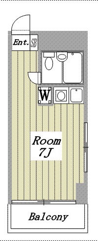 リエスお花茶屋1階 間取