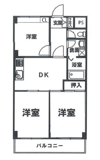 ブルームライフ市川1階 間取