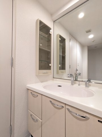 ルクレ初台0204号室 洗面