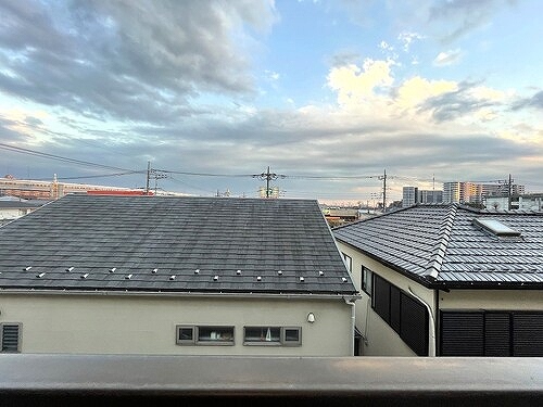 和光ハイツ3階 バルコニーからの眺望※前回募集時2022年10月撮影