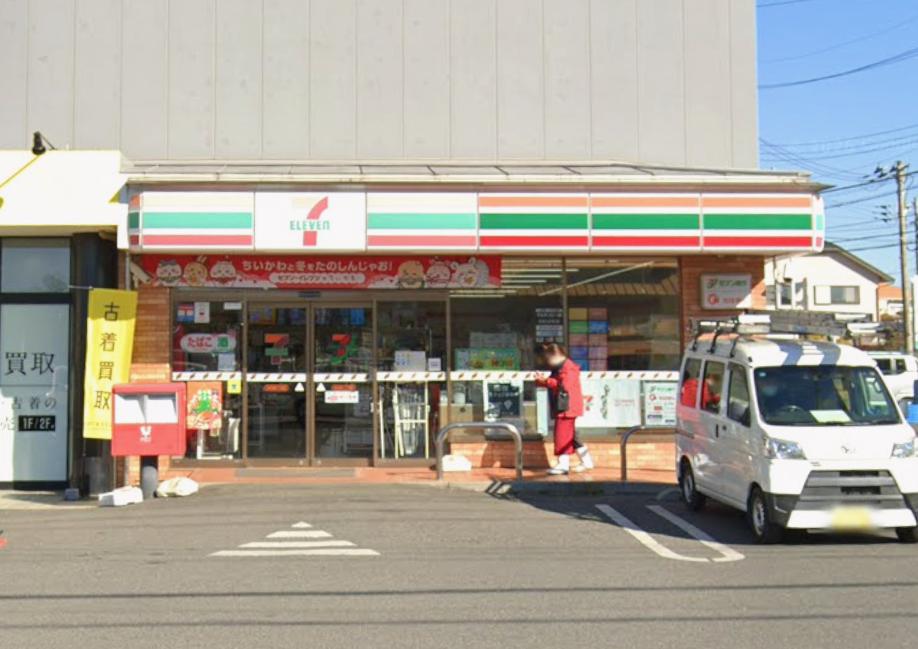 パークサイドヒル柏 【コンビニエンスストア】セブンイレブン 柏中原2丁目店まで529ｍ
