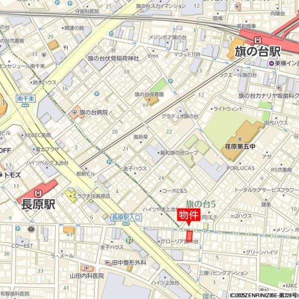 プラティーク旗の台ヒルサイド3階 null