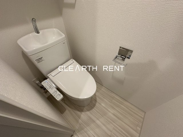 ＧＲＡＮ ＰＡＳＥＯ三宿3階 清潔感のあるトイレ