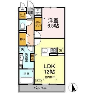 プレジャー202号室 間取