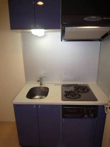 ガーラ・ステーション新宿御苑前 2口ガスグリル付システムキッチン