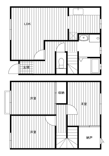 メゾン・ミキ3号室 間取