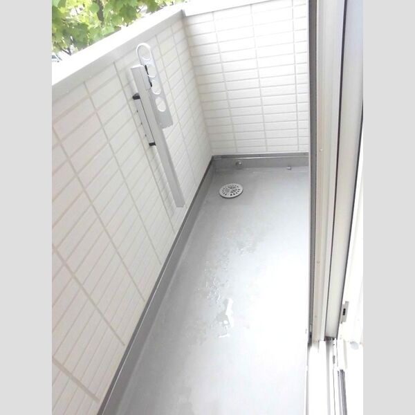 アンソレイエ201号室 バルコニー