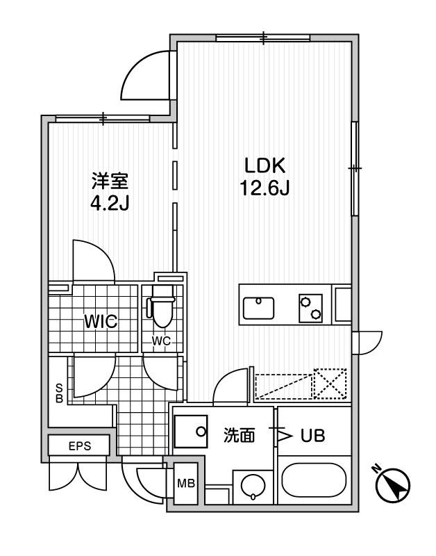 MDM駒沢大学2階 間取り図