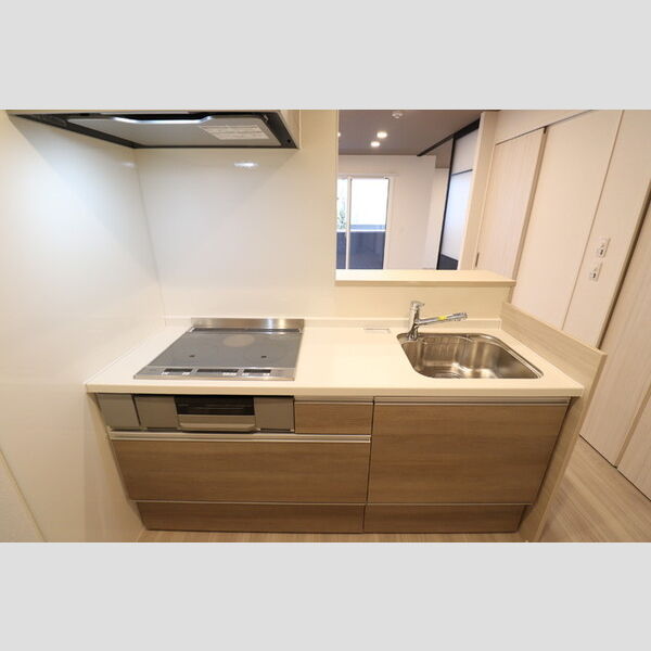 ソレイユガーデン106号室 システムキッチン