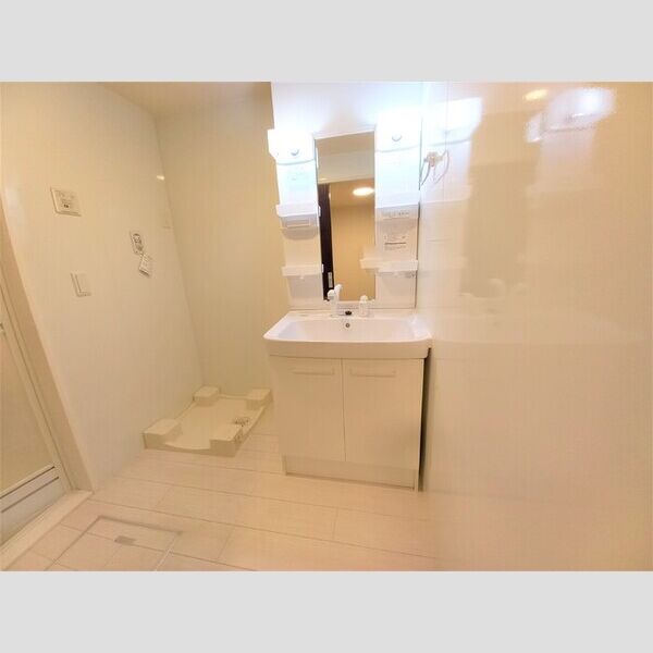 アンクレージュ201号室 洗髪洗面化粧台