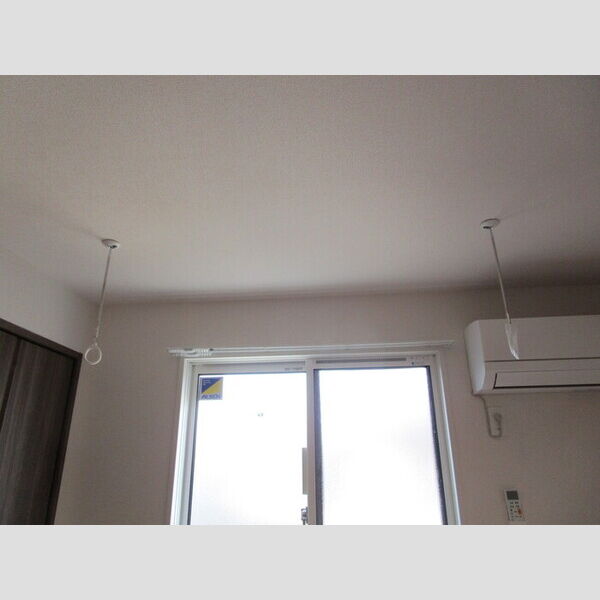 ラ・ペッシュ203号室 室内物干し