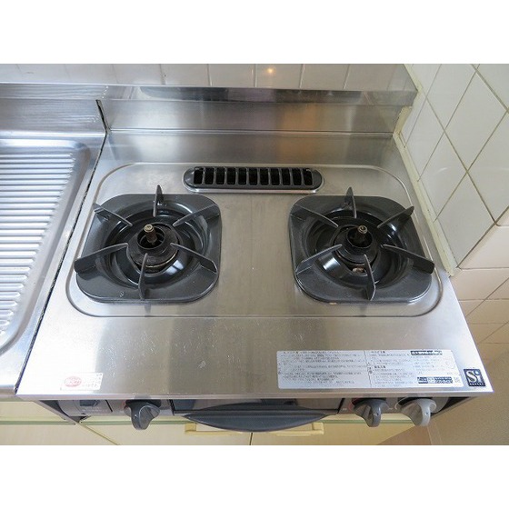 三番館竹下0204号室 ガスコンロ