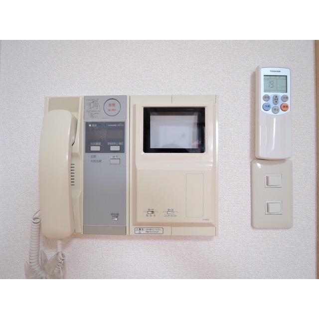 プレール文京WEST1104号室 TVモニター付インターフォン