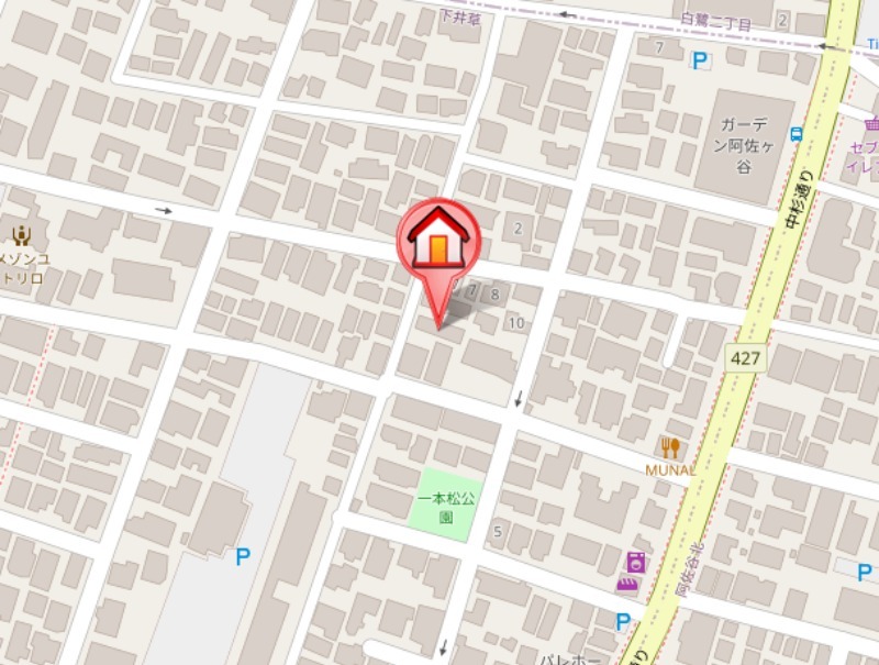 プラザ阿佐ヶ谷B棟2階 null