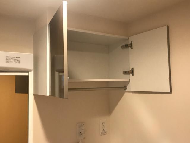 シクーロ306号室 収納(洗面所）