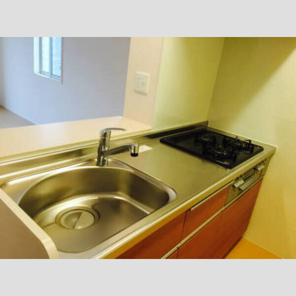 フォンテーヌ　D 3口コンロにグリル付きキッチン☆