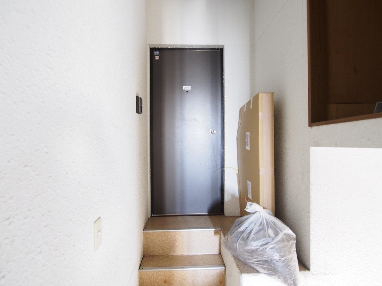 ベリーハイツ202号室 玄関