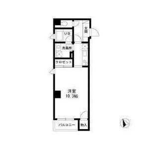 セントレジスM202号室 間取