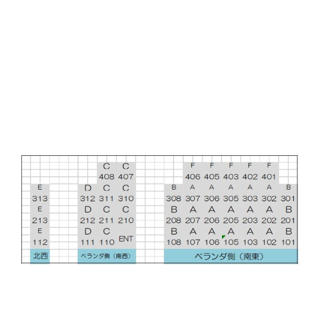 ローズガーデンＡ３２番館(A-032)3階 部屋その他