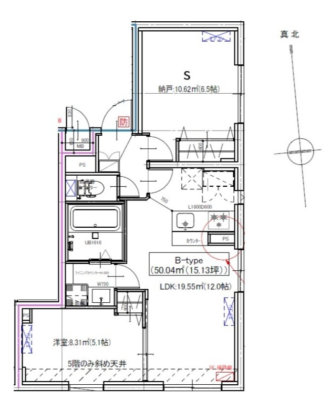 CREAL上野2階 間取