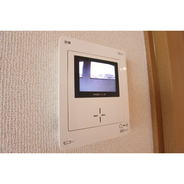 アジュール湘南203号室 モニター付インターホン