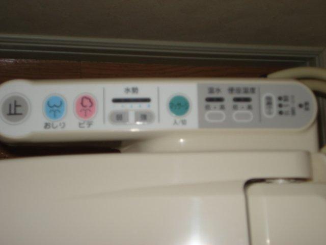 マスターピース202号室 シャワー付トイレ