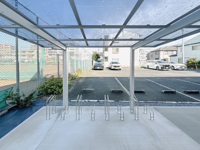 アイビスコートⅡ2階 駐輪場