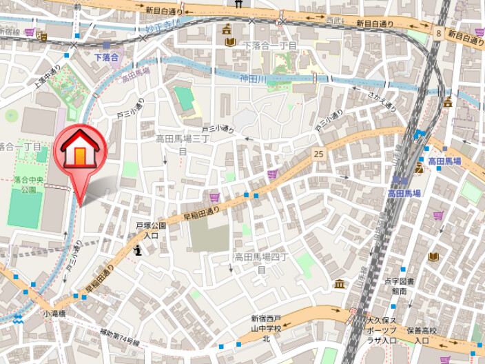 シーズンフラッツ高田馬場リバーサイドノース5階 null