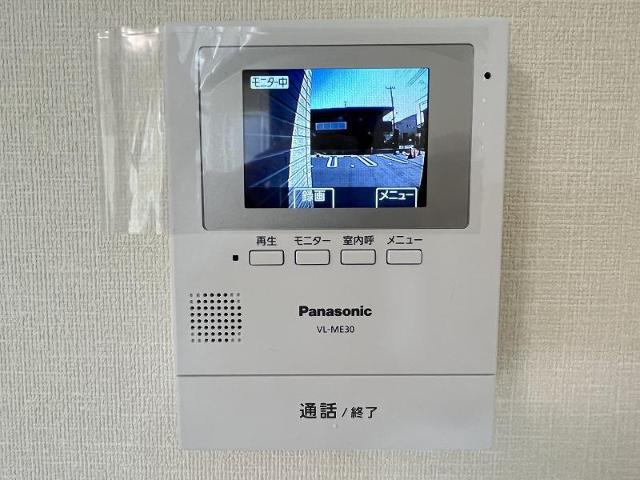 ハイム上の台　sideE103号室 カメラ付インターホン（イメージ）