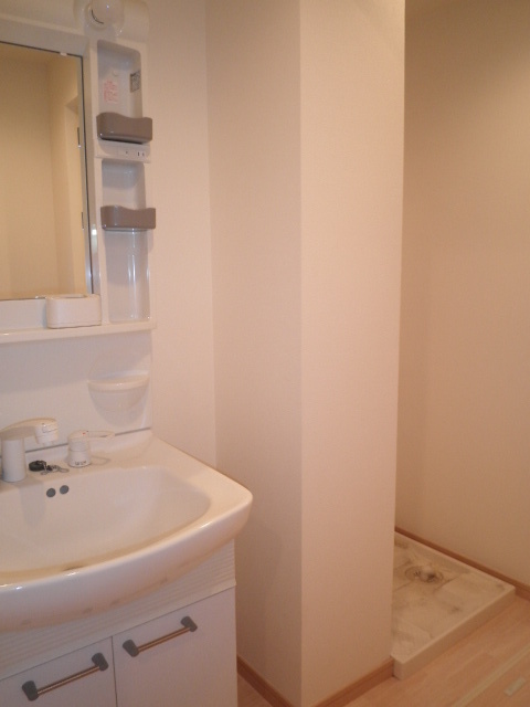 ソフィー武蔵野0201号室 シャンプードレッサー完備の脱衣スペース