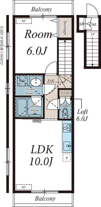 ブランノワール1階 部屋その他