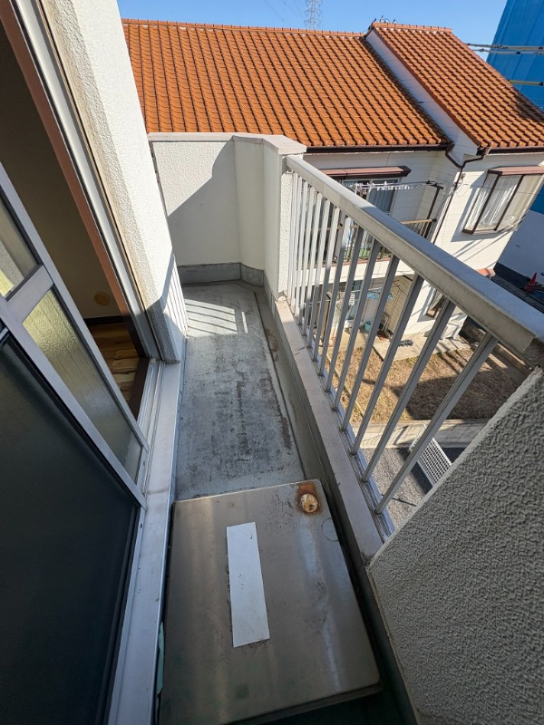 井上マンション(E-080)3階 バルコニー