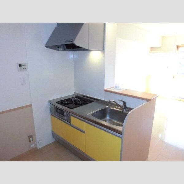 グランメール・M202号室 対面システムキッチン