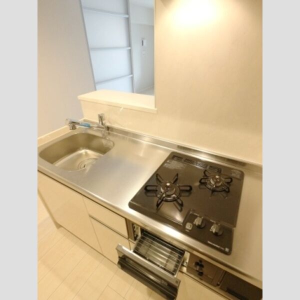 dearestⅢ303号室 ガスコンロ2口グリル付