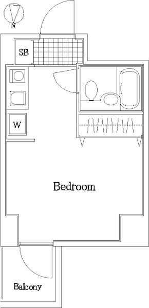 ドルチェ府中802号室 間取