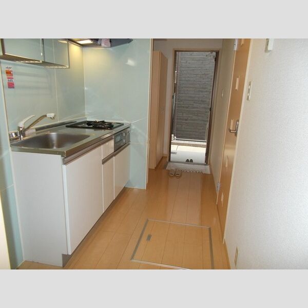 アンソレイユ港南台205号室 キッチン3.5帖