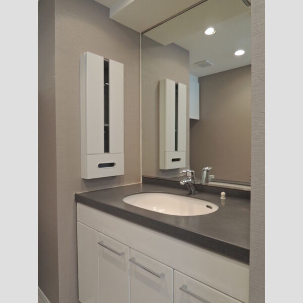 カスタリア水天宮Ⅱ0601号室 洗面所