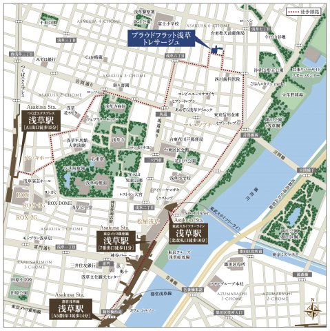 プラウドフラット浅草トレサージュ502号室 null