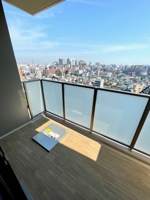 クレヴィアリグゼ北品川Ⅱステーションコート15階 バルコニー