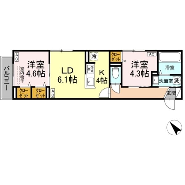 セレスティア白鳥201号室 部屋その他