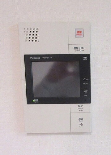 ライオンズガーデン東大島5階 モニタ付きインターホン　※内装前