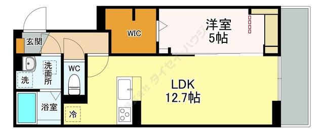 アクア　パーク202号室 間取