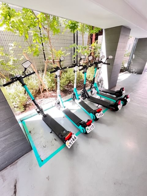 ジニア深川住吉4階 LUUP置場